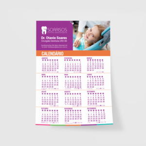Calendário de Parede - 198x268mm