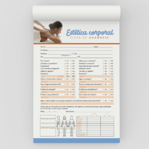 Ficha Anamnese de Estética Corporal