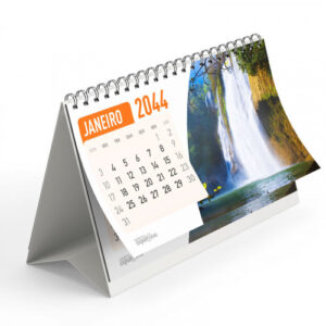 Calendário de Mesa Couché Brilho 150g